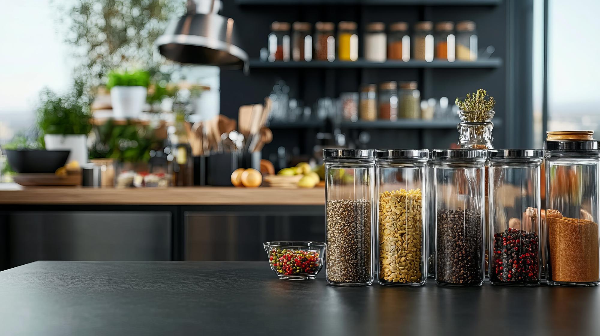 Pracownia z naturalnym oświetleniem i przyprawami